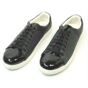 Brash Women's Shoes Size 10 Black Sneakers 169303 Laces White Soles